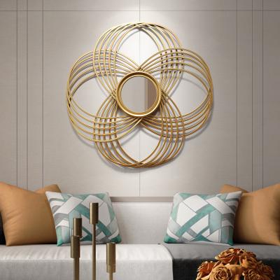 China Eco-Friendly Best Selling Bathroom Living Room Bedroom Wall Decor Mirror Design Gold Metal Bath Mirror Home Wall Mirror for sale