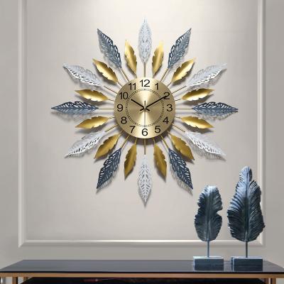 China Modern Nordic Simple Personality Art Creative Fashion Wall Clock Living Room Wall Clock Atmospheric Bedroom for sale