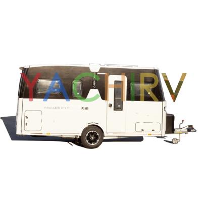 China Good Quality Europe CE Standard Certificate Towing Travel Trailer Outdoor Travel Camper Tow Luxury RV Off Road RV Caravan for sale