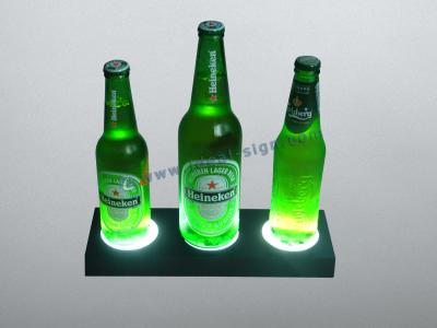 China Van de LEIDENE Acryl de Vertoning Alcoholische drankfles Status/de Injectie Plastic Geval van Glorifier PS Te koop