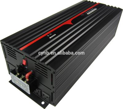 China 24VDC al inversor de corriente solar de la onda sinusoidal pura de 120VAC 60Hz 6000W en venta