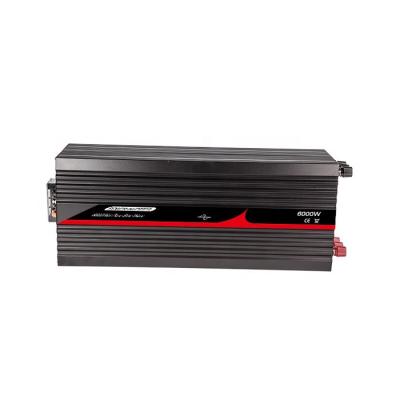 China 120V High Frequency Inverter 6000 Watt True Sine Wave Inverter 1 Phase for sale