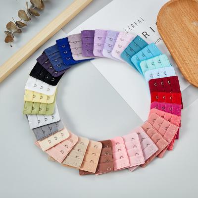 Chine Bra Hook and eye Tape Closures nylon Bra Extension Strap Bra making accessories à vendre