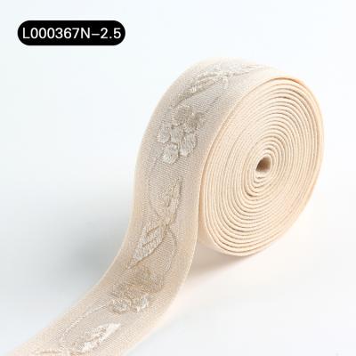 China MOQ Jacquard Elastic Waistband For Underwear Embossed band en venta