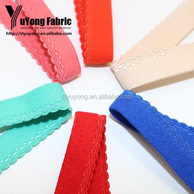 중국 Colorful Wholesale Cotton Elastic Webbing For Bra Decoration 판매용