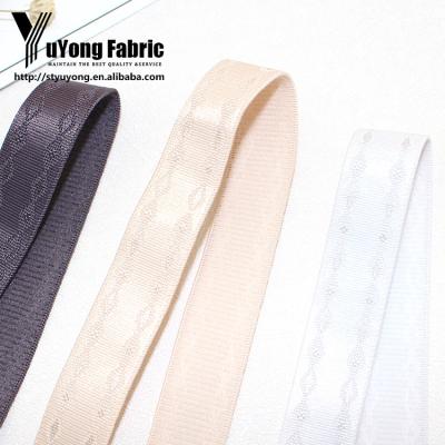 중국 Soft wholesale Elastic Reflective Jacquard Strap Garment Webbing 판매용