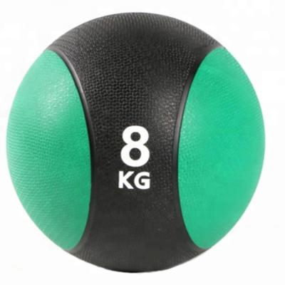 China Customized High Quality Eco-friendly Logo 5kg Heavy Rubber Colorful Medicine Ball for sale