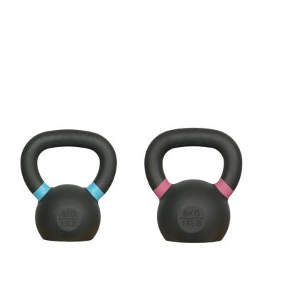 China Commercial Use Fitness Accessories Multiple Weighs Available 4kg 36kg Cast Iron Kettlebell for sale