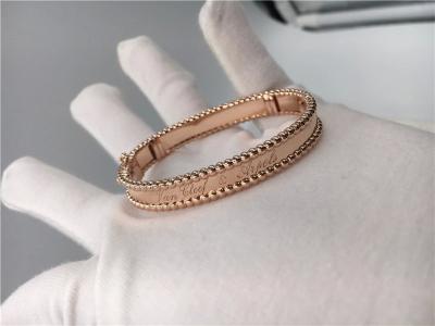 China Handmade 18KT Rose Gold Bracelet Bangles For Women ODM for sale