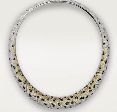 China Luxury Cheetah Necklace 18K Gold Fine Jewelry Customization Paris Jewelry Brand Jewelry for sale