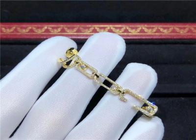 China kuwait jewelry stores Women'S Glamorous Jewelry , 18K Gold Move Earrings for sale