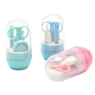 China For commercial & Home Use 4PCS Baby Nail Clippers Kit Safe Manicure Set Professional Grooming Kit For Baby for sale