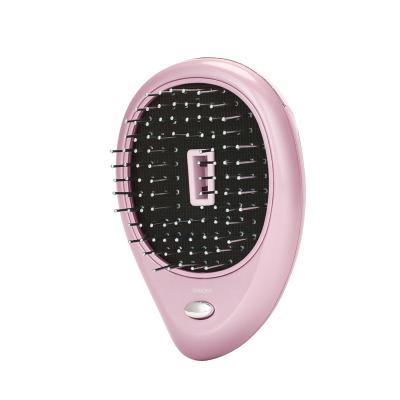 China For commercial & Home Use Ion Hair Hairdressing Comb Electric Vibration Massager Portable Comb For Fatigue Relieve Relaxation Anti Static Hair Brush for sale