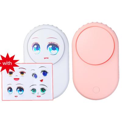 China For commercial & New Home Use USB Rechargeable Air Dryer Portable Mini Eyelash Fans For Lashes Extensions for sale