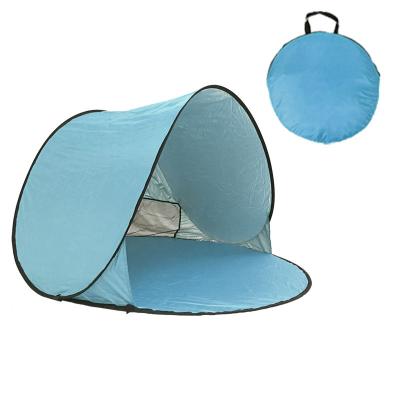 China Camouflage/Field Game Wholesales Portable Lightweight Outdoor Leisure Pop Automatic Folded Shade Beach Tent for sale