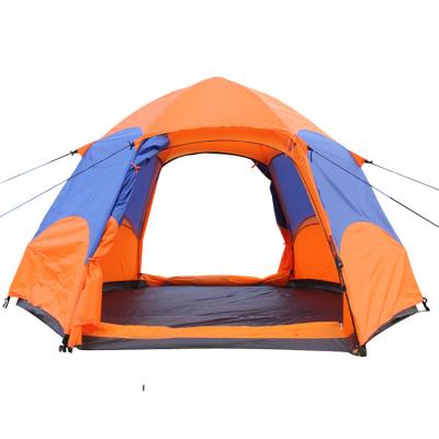 China Easy Set Up Person For Cheap Polyester Fabric With Silver Coating Automatic Pop Up Tent for sale