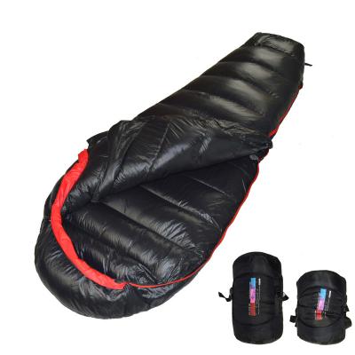 China Hengfeng Soft Portable Winter Sleeping Envelope Bag Winter Outdoor Adults Compact Single Camping Sleeping Bag for sale