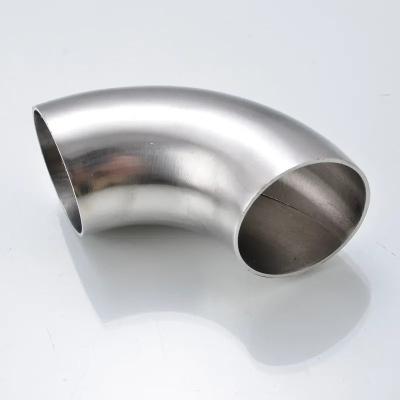 China Pipe Lines Connect Stainless Steel 304 316L 30 Degree DIN Pipe Fittings Welding Elbow For Sale for sale