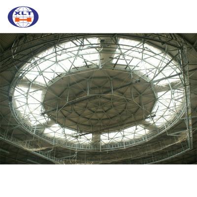 China Steel Structure Football Stadium High Quality Prefab Football Stadium Roof Construction Steel Structures for sale