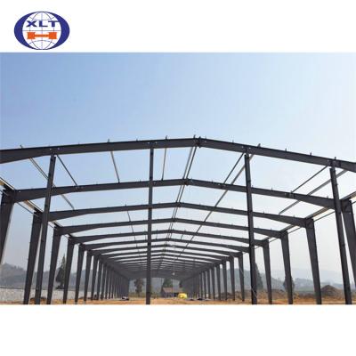 China Economic Steel Structure Hall Metal Roof Structure For Long Span Hall Design for sale