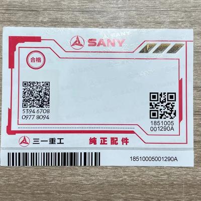 China Scratch Off Nano Magnetic Luminous Light Change 3D Special Security Label for sale