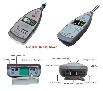 China Digital Integrating Range 30~130dBA AWA 5636-2 Sound Level Meter Class 2 AWA5636-2 Measurement Model for sale