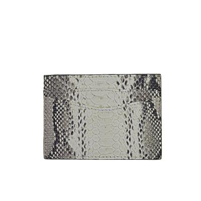 China 100% Real Eco-friendly Case High Grade Eco-friendly Snakeskin Phone Case Credit Card Holder Index Holder Index Collectible Card Cases for sale