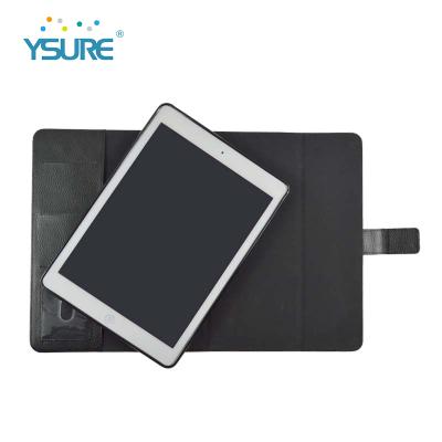 China Fashionable Book-type Protective Leather Black Tablet Slim Detachable Leather Case / Detachable Case for sale