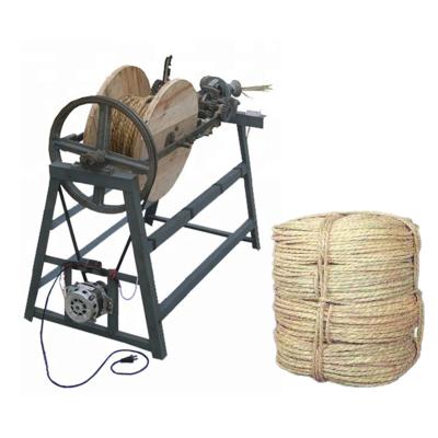 China Automatic Farms Straw Rope Machine Paddy Stalk Straw Rope Making Machine for sale