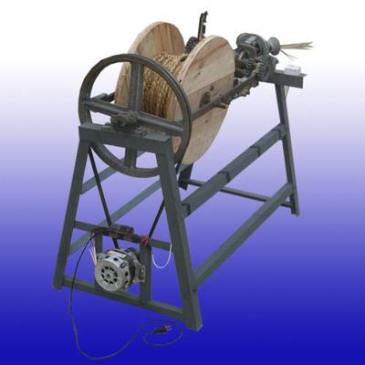 China Farms Wheat Straw Rope Making Machine Grass Rope Machine Rice Straw Rope Braiding Winding Machine for sale