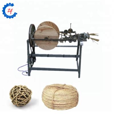 China Farms Manual Grass Rice Wheat Straw Rope Knitting Twisting Making Machine for sale