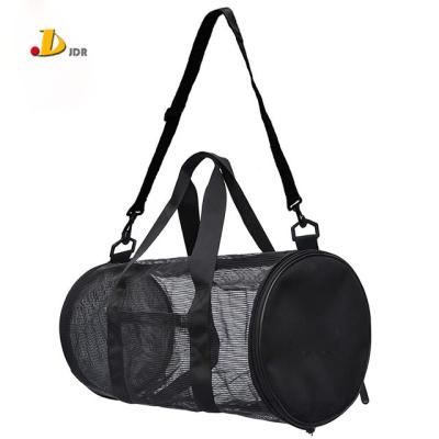 China A Wholesale Custom Made Eco-friendly Day Beach Gym Travel Bag With Mesh Bag for sale