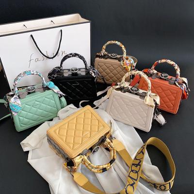 China Hot Selling New Fashion Korea Style Handbags Women Box Handbags For Women 2020 Luxury for sale