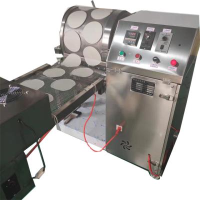 China food & Beverage Factory Electric Heating Bread Spring Roll Thin Sheet Making Machine for sale