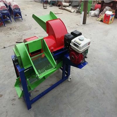 China Paddy Rice Wheat Soybeans Threshing Semiauto Corn Thresher Grain Thresher For Home Use And Farm Use With Fan And Draft Blower for sale