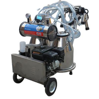 China food & Beverage Factory Stainless Steel Wholesale Mobile Automatic Double Milking Machine for sale