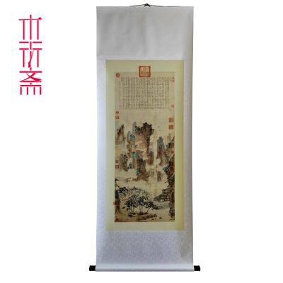 China Traditional Chinese Classical Decor Chinese Style Antique Painting Art Gift for sale