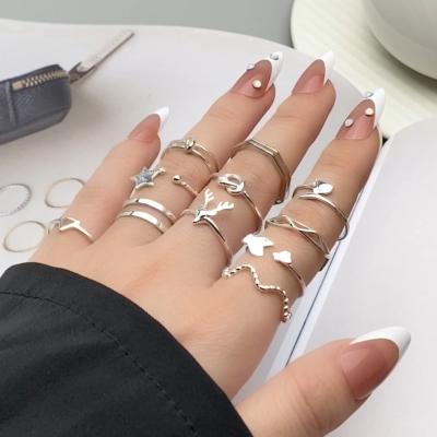 China FASHIONABLE VKME Wholesale Best Classics Designs Custom Jewelry Adjustable Silver Plated Rings Open Ring For Women for sale