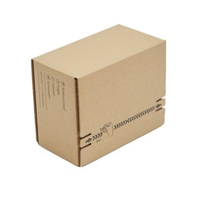 China Self Erecting Boxes for Easy Shipping Flute Corrugated Board Mailer Subscription for sale