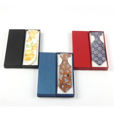 China Custom Luxury Paper Tie Box Packaging for Other Gift Craft Necktie Neck Tie Gift Box for sale