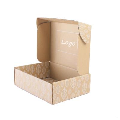 China Aanpasbare gegolfde kaartenbriefmachines Verschepmailmachine Rigid Craft 10x8x4 Mailer Box Te koop