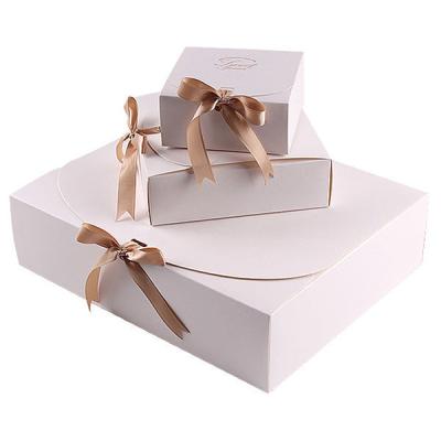 China Shopping Gift Paper Shoe Clothing Storage Box Recycle Folding Gift Box with Logo for sale