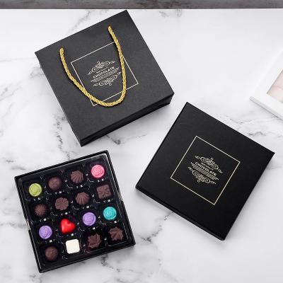 China Recyclable Custom Luxury Colorful Rigiding Food Gift Chocolate Boxes with Your Own Logo for sale