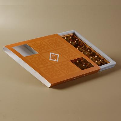 China Elevate Your Snack Packaging with Our Customizable Craft Paper Prismatic Chocolate Box for sale