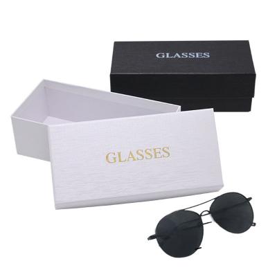 China Paperboard Private Label Luxury Sunglasses Collection Packaging Gift Box Set with Logo for sale