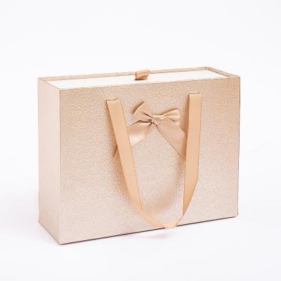 China Custom Printed Ribbon Drawer Gift Box for Wrapping and Packaging Paperboard Type for sale