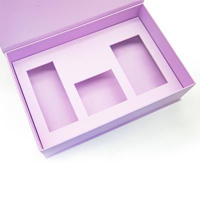 China Custom Luxury Eye Cream Makeup Sets Cosmetics Box Packaging for Magnetic Paper Gift Box for sale