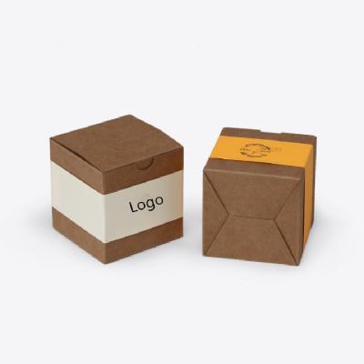 Китай Квадратная коробка с ароматными свечами Kraft Paper Gift Packaging Экологически чистый продается