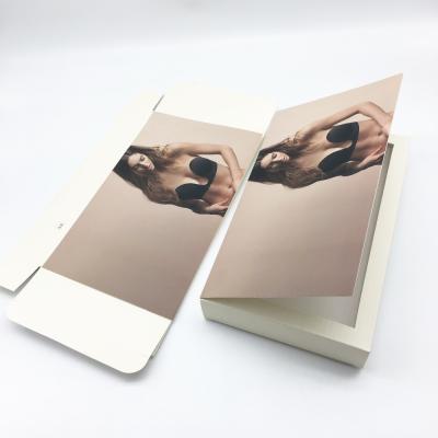 China Underwear Socks White Indestructo Mailers Cardboard CD Packaging Box for sale