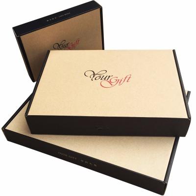 China Corrugated Superflat Mailing Box Custom Paperboard Mailers Offset printing for sale